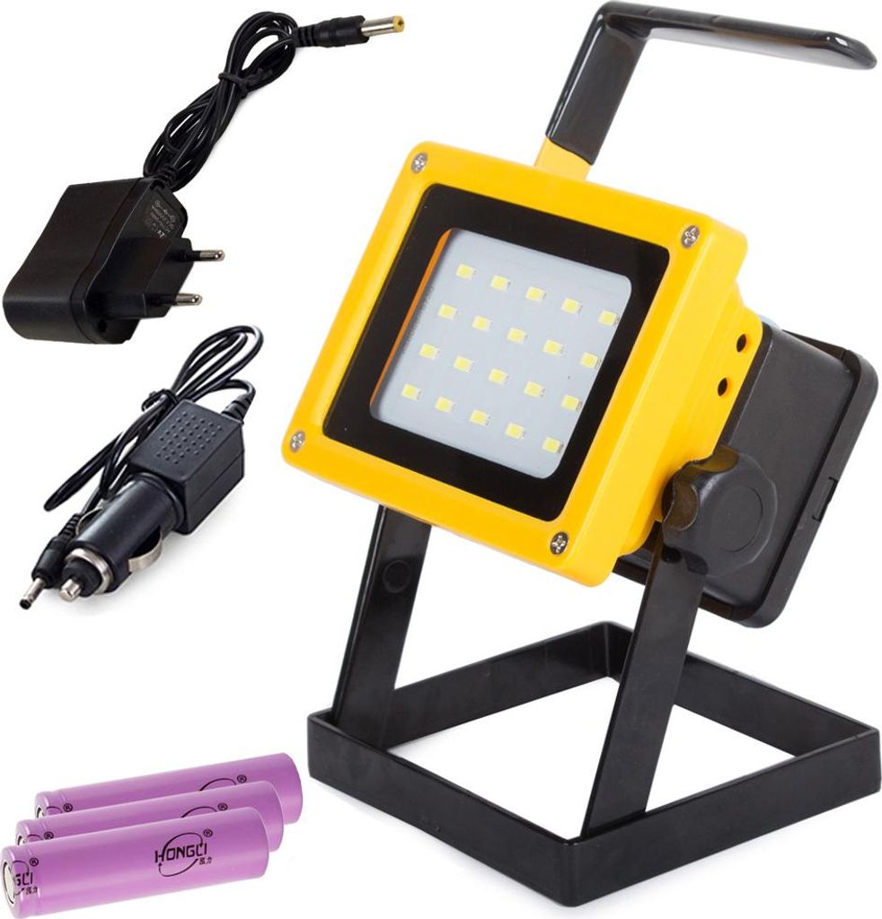 Verk 12232 Faretto LED portatile 20 SMD 100W Immagine del prodotto 