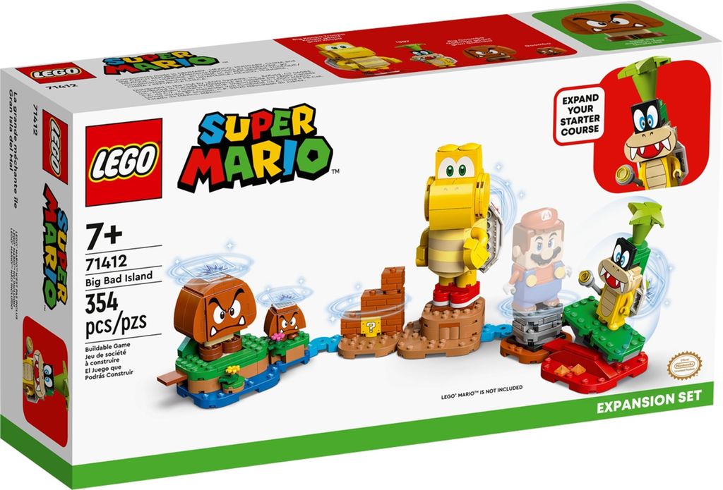 LEGO 71412 Super Mario Garstiges Maxi-Eiland – Produktbild 