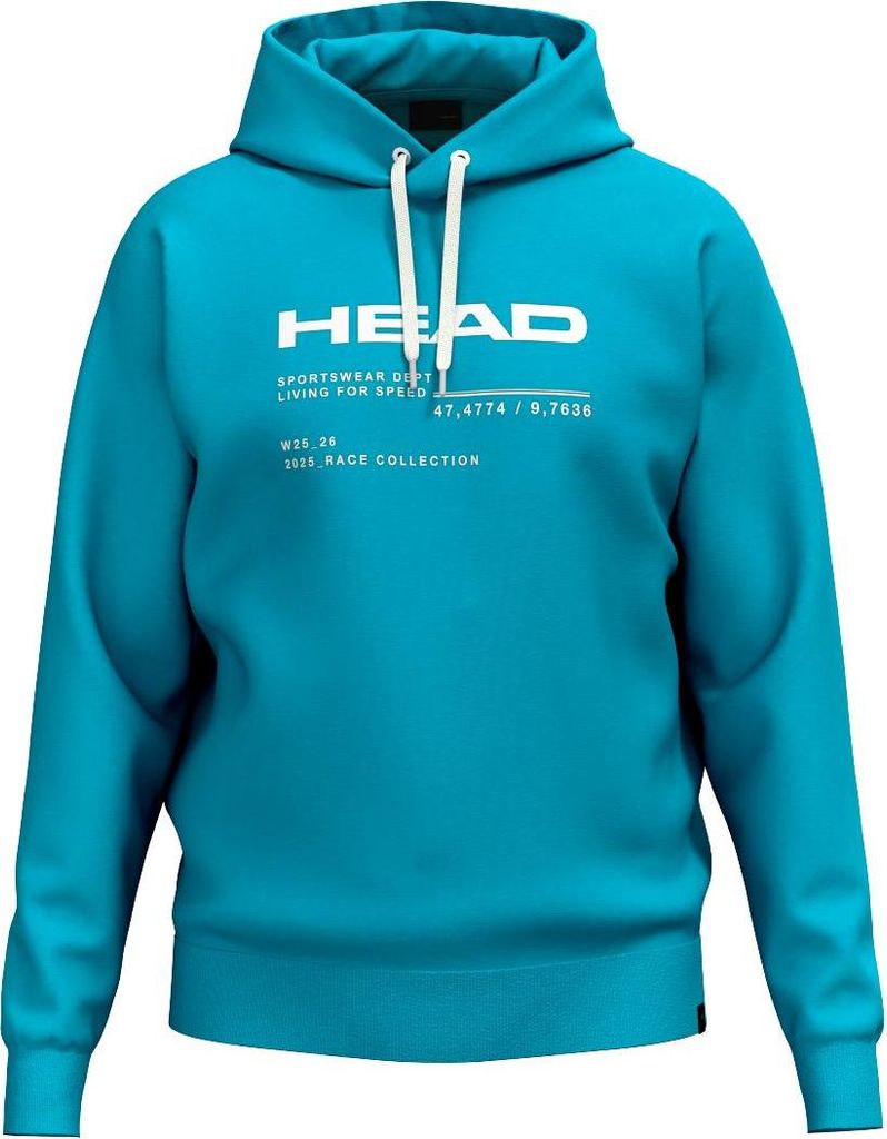 Head RACE Hoodie Uni blue L Produktbild 