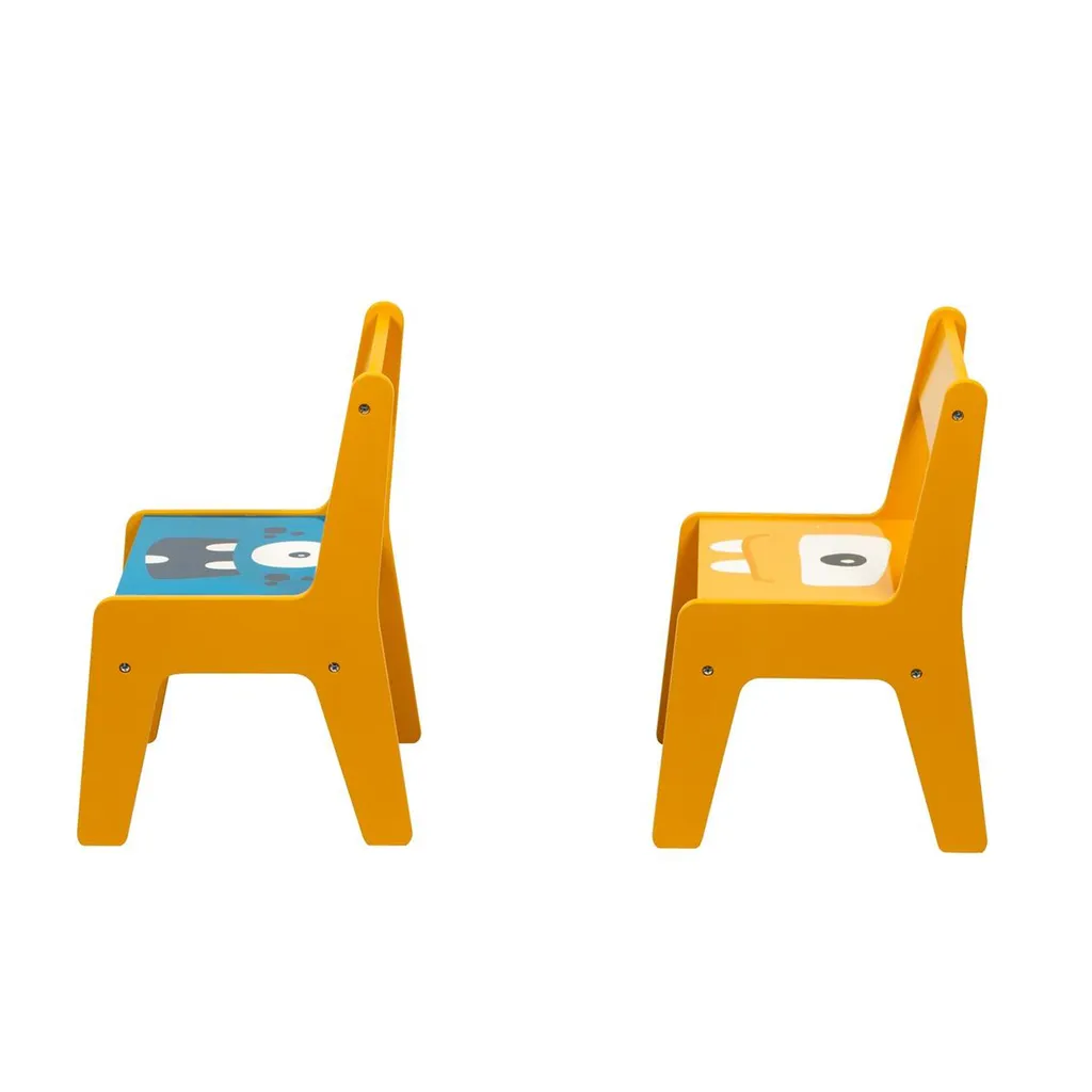 Table de Jeu Monster Ginger Home avec Plateau Réversible pour Enfants - 11