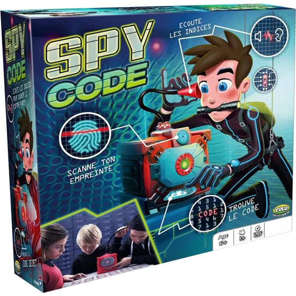 Jeu d'espion Spy Code : l'activité idéale pour animer un anniversaire