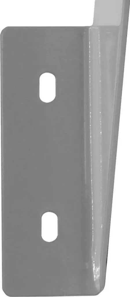 Natural Goods Berlin Supporto per scaffale LICHTENBERG, supporto per scaffale, metallo, montaggio a parete, supporto per scaffale, scaffale a parete, stretto per cucina e ufficio, profondità 200 mm, grigio, 2 pezzi - 9