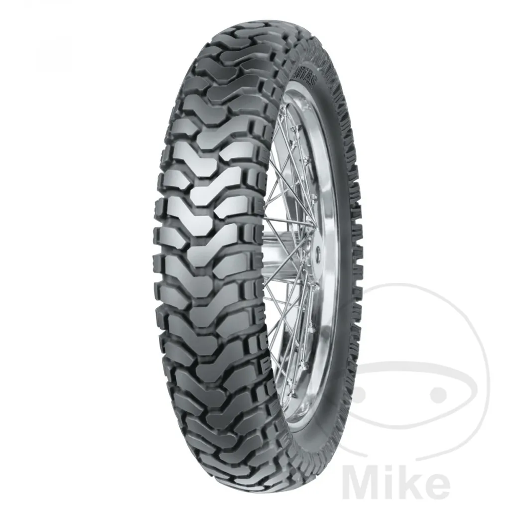 Pneu Mitas E-07 Arrière 130/80-18 pour voyage moto trail et pistes mixtes