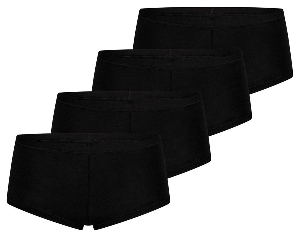 Schiesser 4er Pack Personal Fit Short Slip Atmungsaktiv und feuchtigkeitsregulierend, Ohne Seitennähte für hohen Komfort, Elastischer Single Jersey