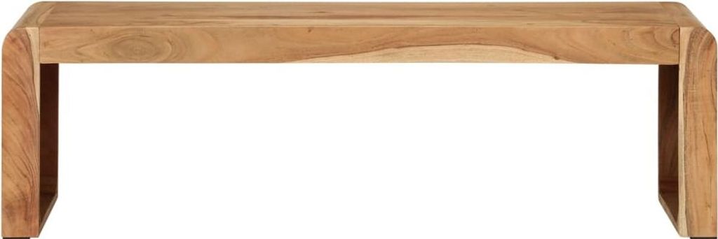 vidaXL TV stojan 110x33x33 cm z masívneho dreva akácie Obrázok produktu 