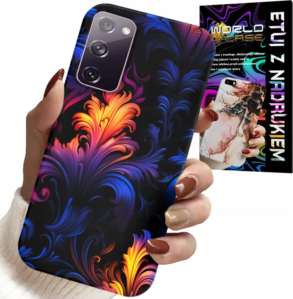 Custodia Per Samsung Galaxy S20 Fe - Motivi Astratti Colorati + Lamina