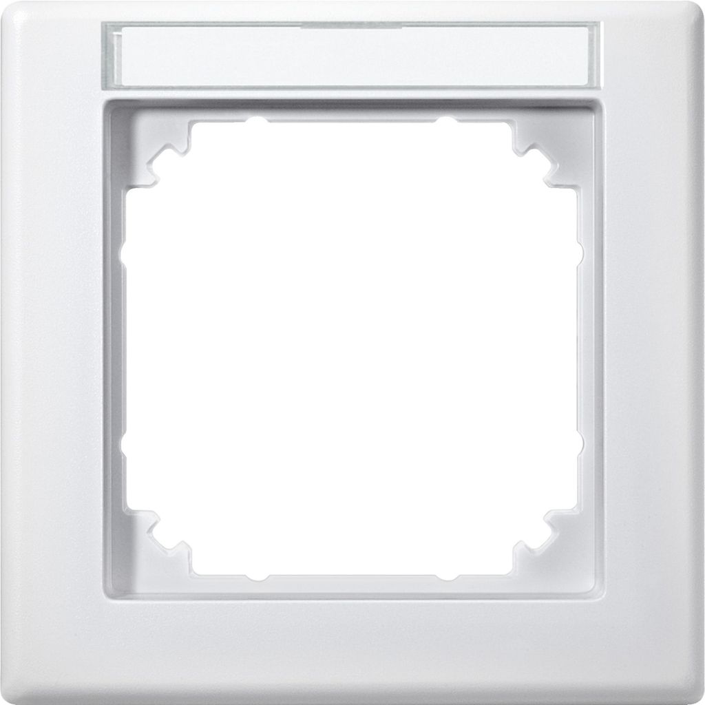 MERTEN Rahmen 1f.pws m.Beschrift.-traeger 474119 Produktbild 
