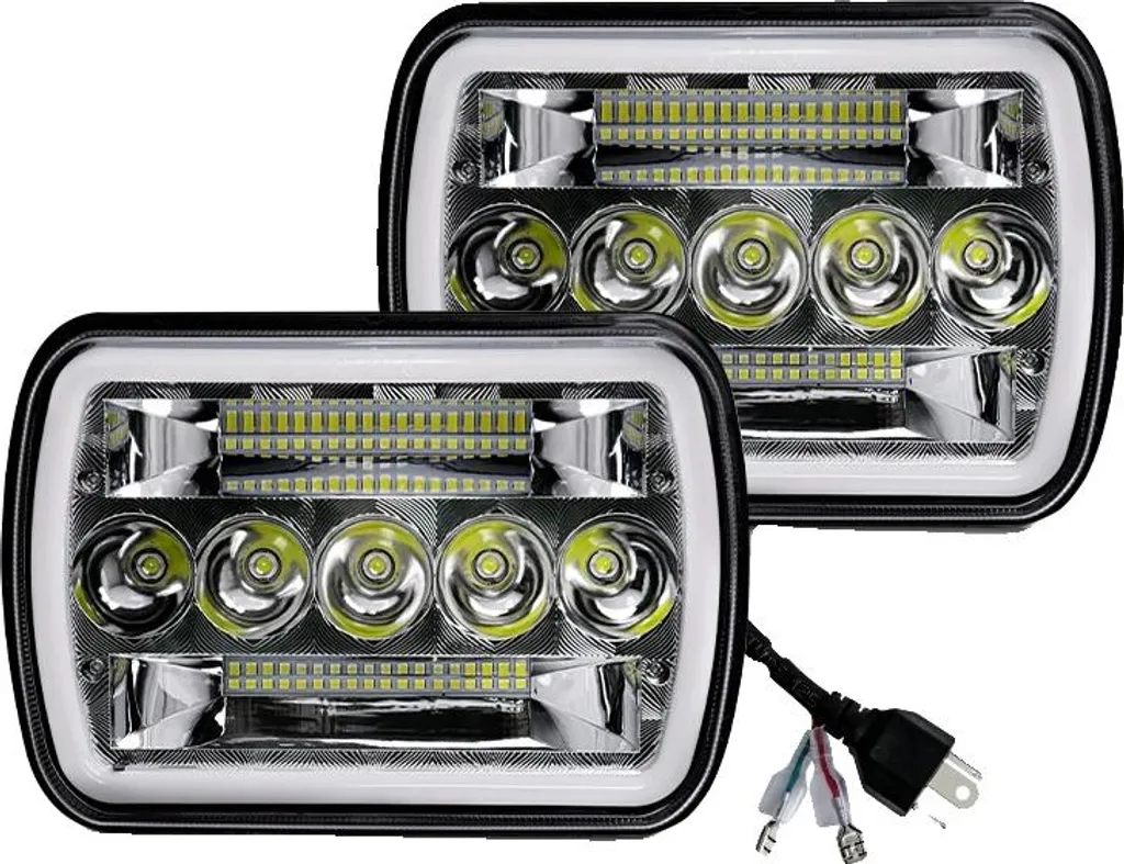Éclairage pour Chantier et Jardin Projecteur LED 90W 12000lm IP68
