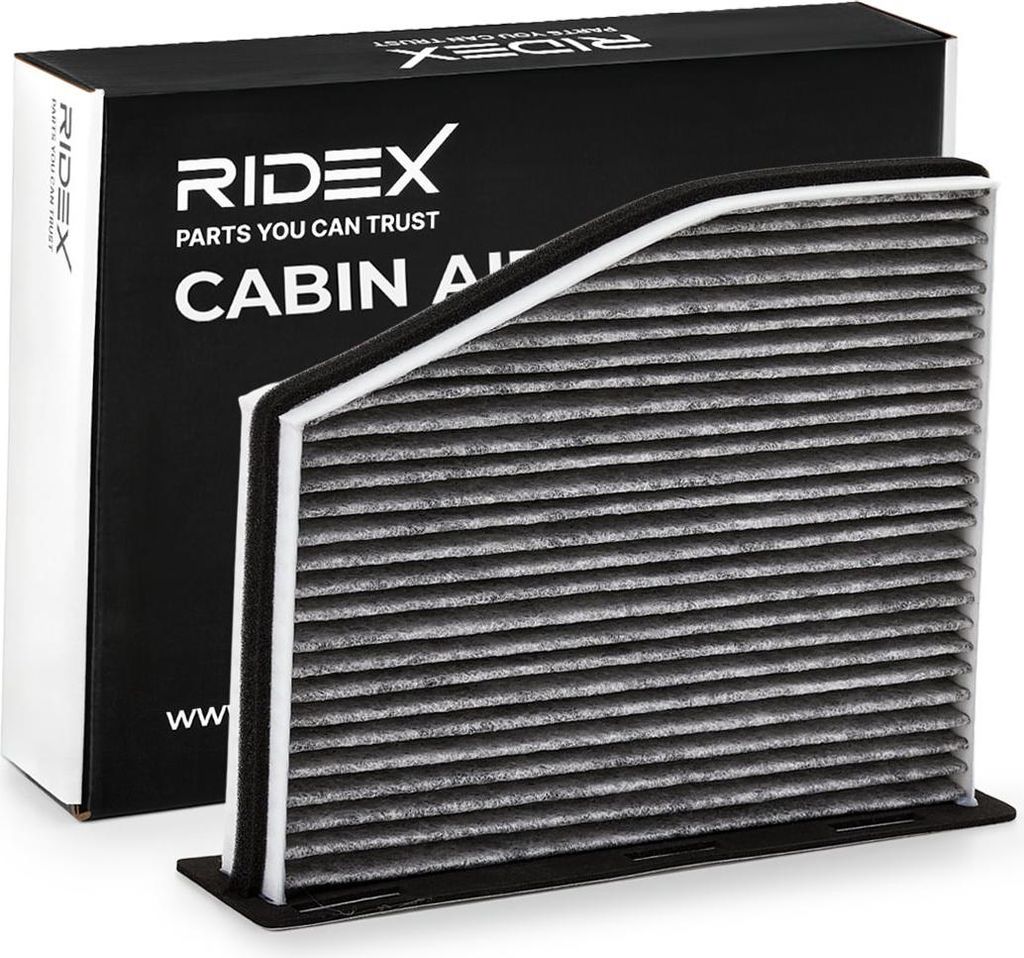 RIDEX 424I0643 Aktivkohle Innenraumfilter Pollenfilter für Produktbild 