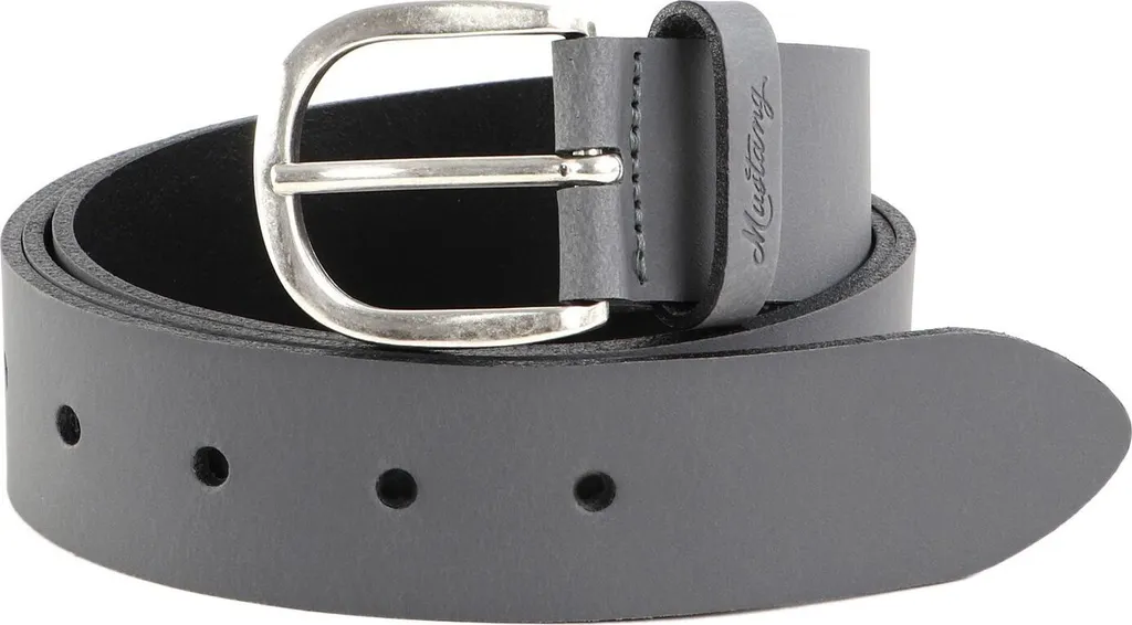 MUSTANG Pelle Cintura Donna Grigio Scuro 3.5 W80 - Un Tocco di Classe