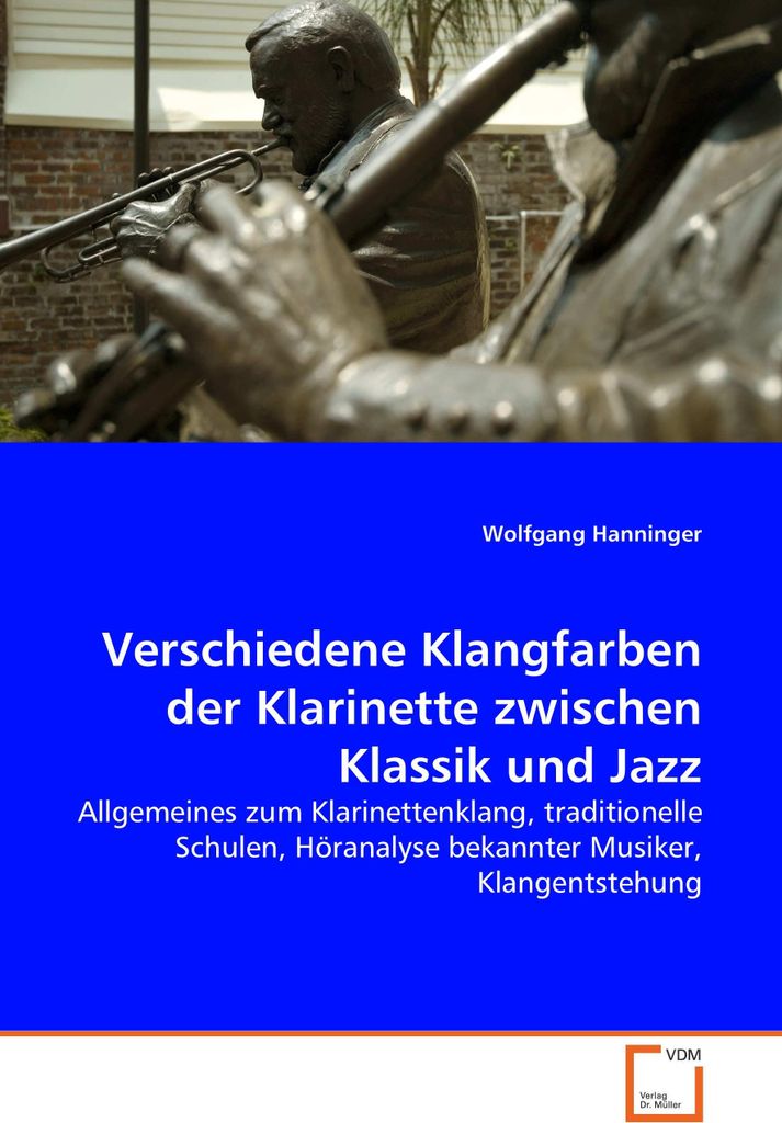 Verschiedene Klangfarben der Klarinette zwischen Klassik und Jazz