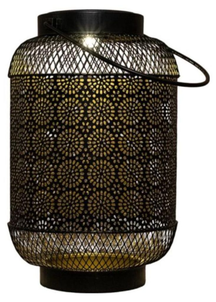 Kynast Solární lucerna, kovová, antická černá, LED, 16 × Obrázek produktu 