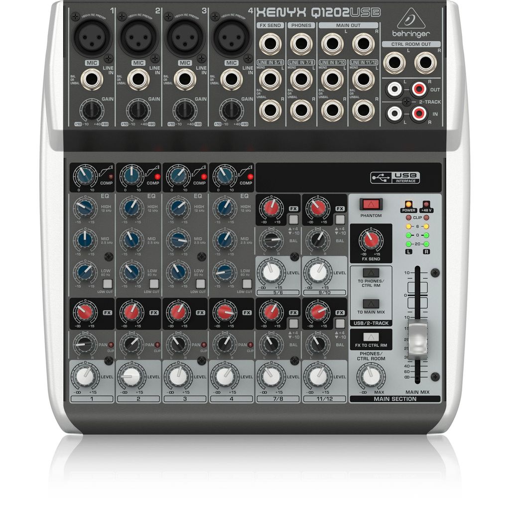 Behringer XENYX Q1202USB PA und Studio Mixer Kaufland.de
