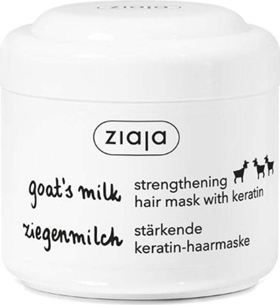 Ziaja Leche De Cabra Mascarilla Para El Cabello mit Keratin Produktbild 