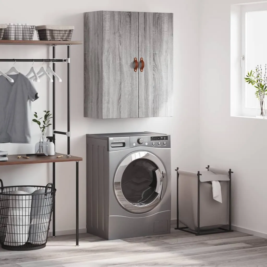Pensile Armadio Grigio Sonoma 69,5x34x90 cm | Eleganza e Ordine Moderno