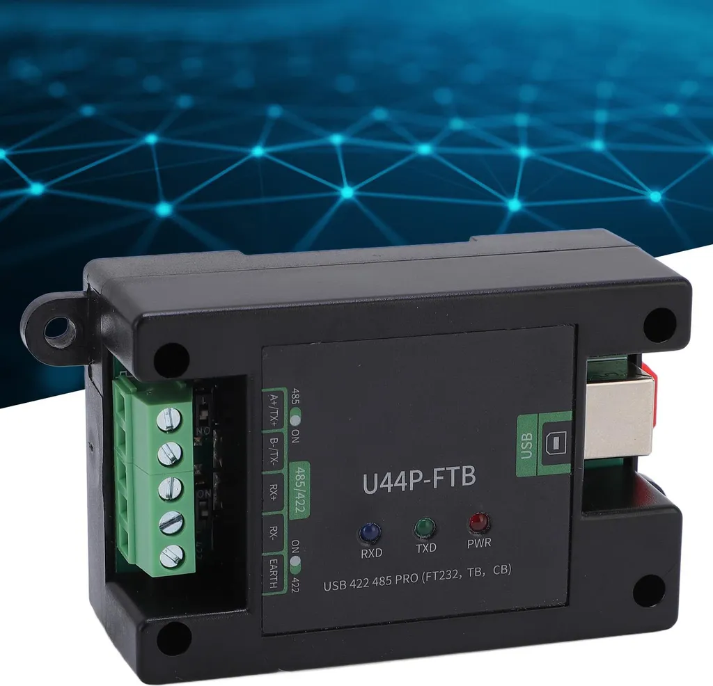 Module USB vers RS422 RS485 PRO avec Rail DIN et Interface DB9 Mâle B - 4