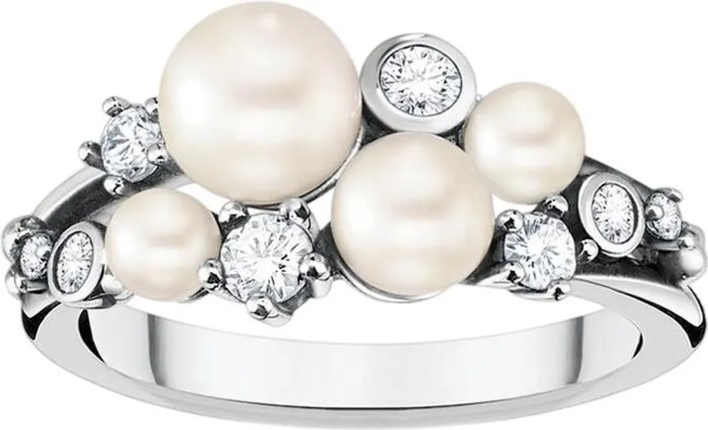 Bague Thomas Sabo TR2413-167-14-48 Femme Taille 48 en Argent et Pierres
