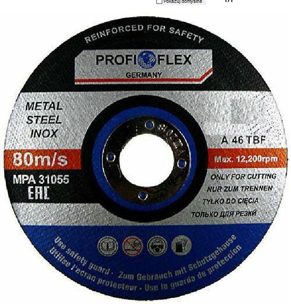 METALL-TRENNSCHEIBE 230 x 1,8 x 22,2mm PROFI Produktbild 