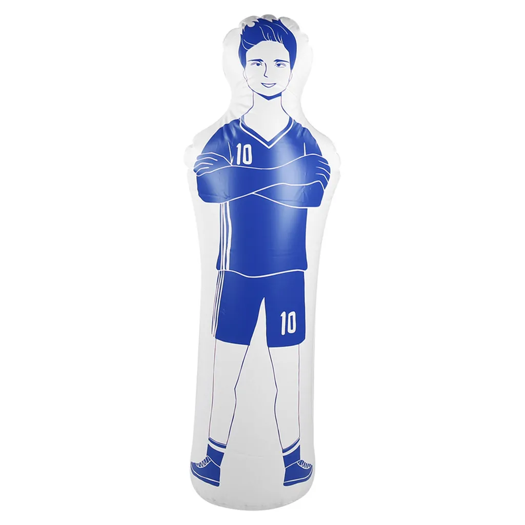 Mannequin de foot gonflable anti-blessure - Stable et facile à ranger