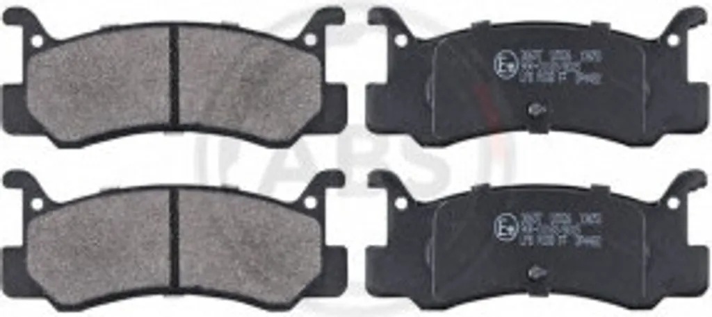 Plaquettes de Frein Haute Qualité A.B.S. 36607 - Fiabilité OE 0449287707