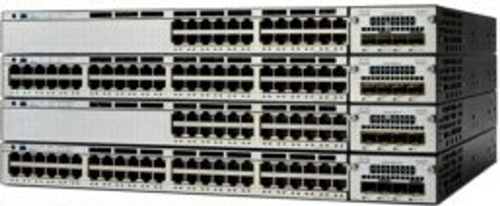 Cisco Catalyst 3750X, Managed, L3, Gigabit Ethernet (10/100/1000), Vollduplex, Rack-Einbau, 1U