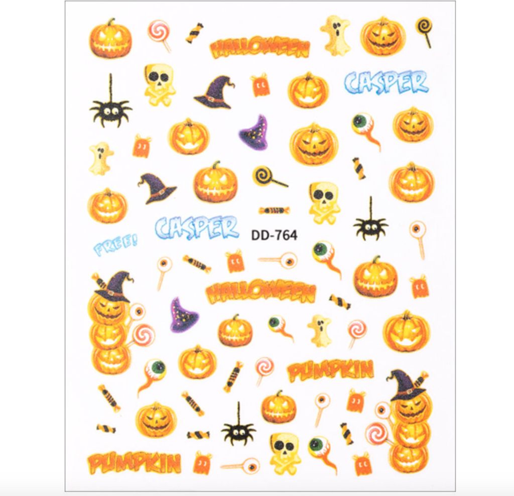 Nagelsticker dünn selbstklebend Halloween DD-764