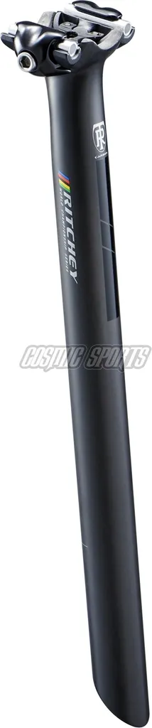 Tige de Selle Ritchey WCS 1-Bolt Zero Offset 400mm Noire Rigide - 5
