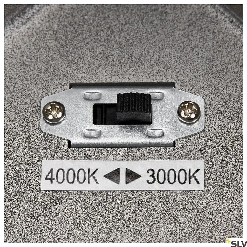 Plafonnier Extérieur LED Carré SLV Enola Square Anthracite Variable CCT - 8