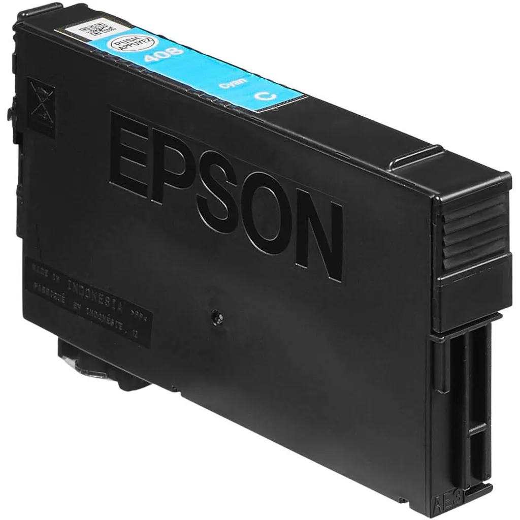 Epson 408 Ciano Originale Alta Capacità 14,7ml per WorkForce WF-7830 - 7