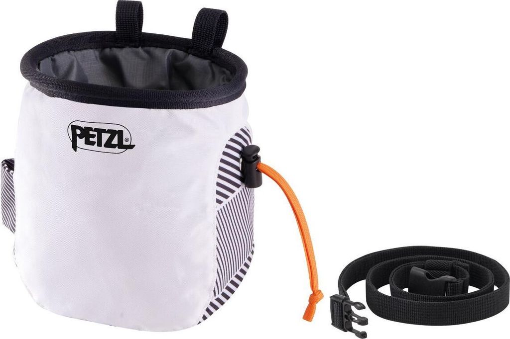 Petzl Saka Chalkbag white dazzle