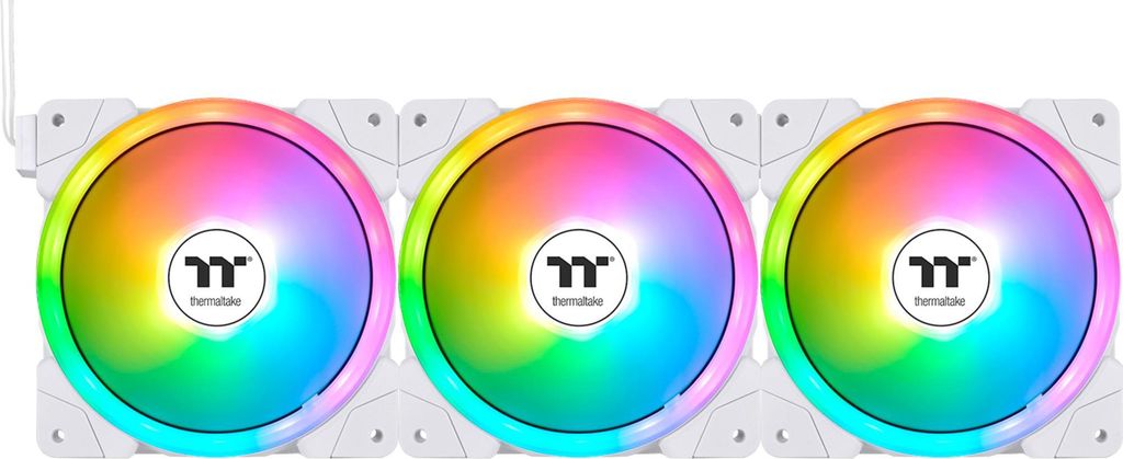 Thermaltake SWAFAN EX12 ARGB Sync PC Cooling Fan White TT Premium