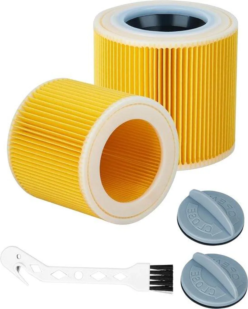 Filtres de rechange pour aspirateur VC compatible 6.414-552.0 pack 2