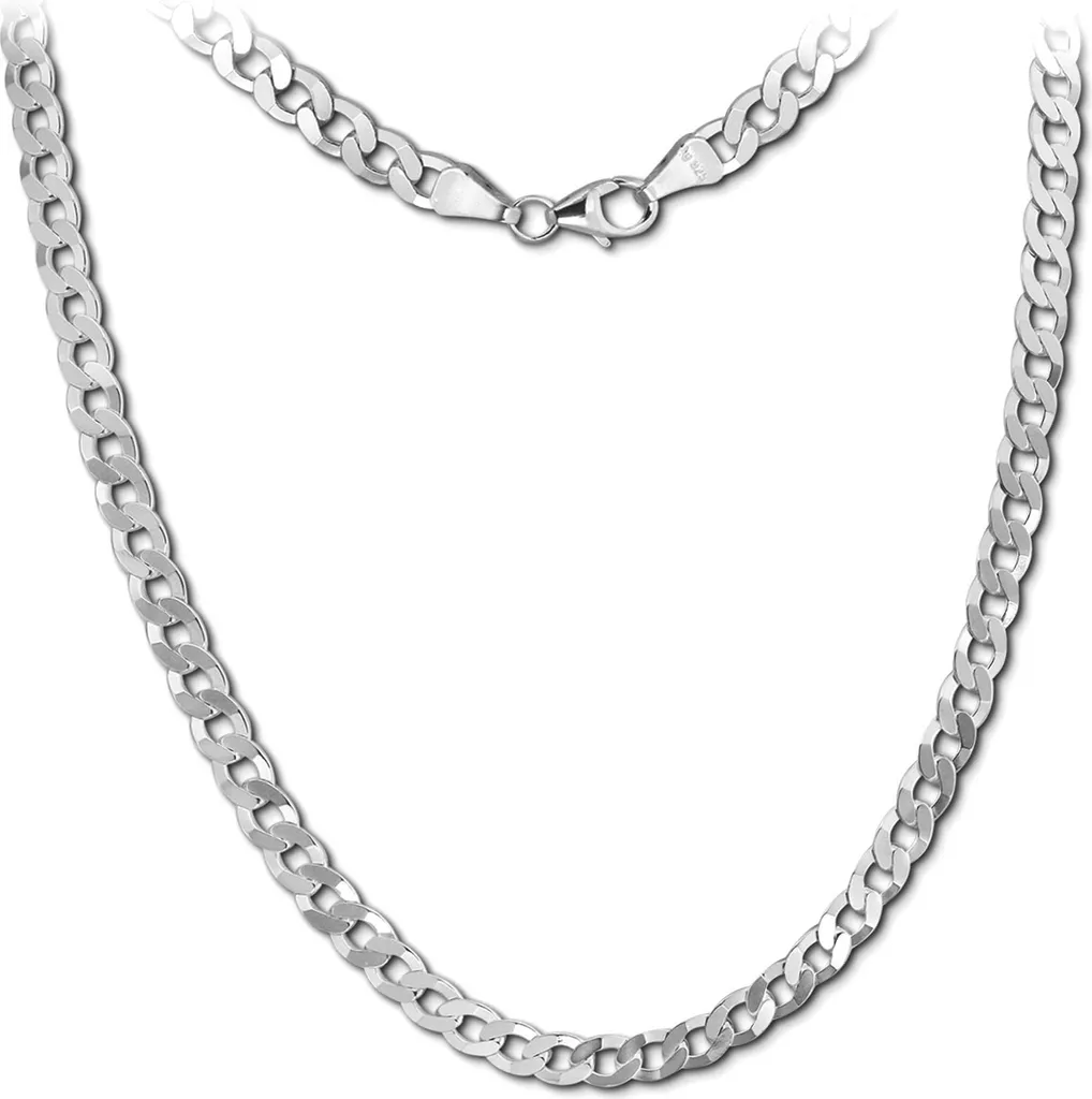 Collier 50cm Argent 925 Idéal pour Pendentif Chaîne Femme SilberDream