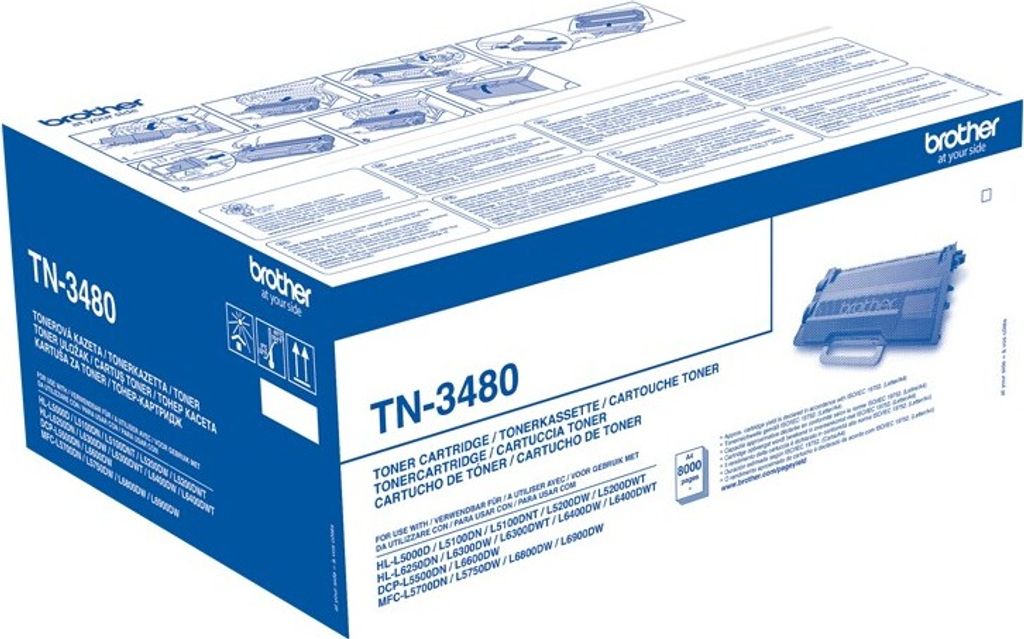 Brother TN-3480 Toner schwarz Produktbild 