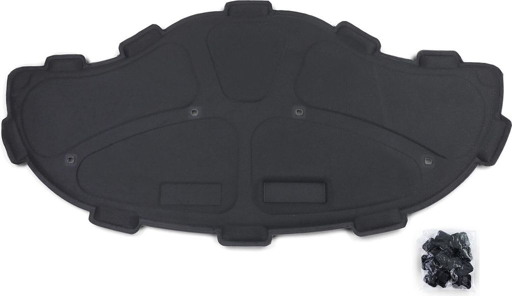 Motorhaubendämmung Dämmmatte mit Clips für Audi A6 C7 Produktbild 
