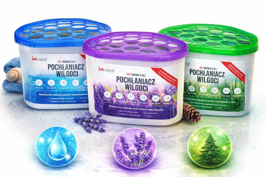 12x Luftentfeuchter ohne Strom, klein Raumentfeuchter, Feuchtigkeitsabsorber, Schutz gegen Schimmel & Gerüche, Wald-, Lavendel- und Meeresduft