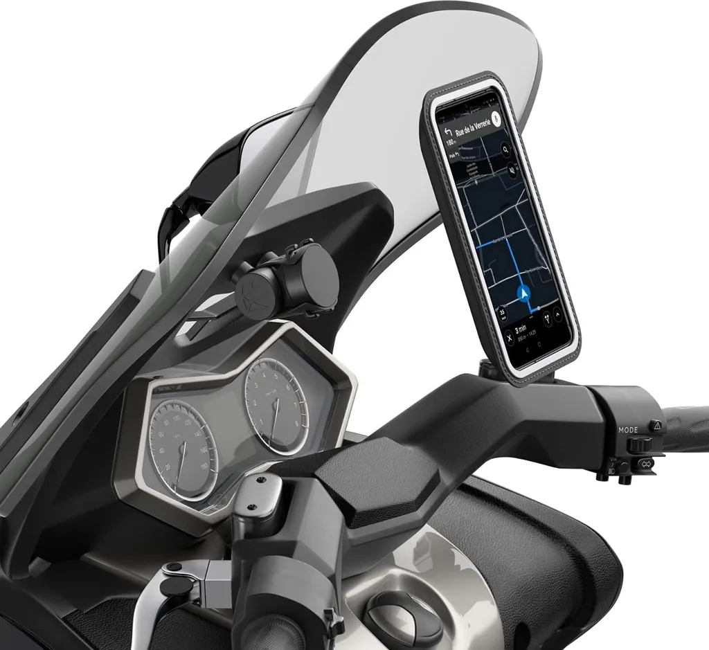 Support Scooter Anti-Vibration Magnétique Central Vissé XL 617 Fixe