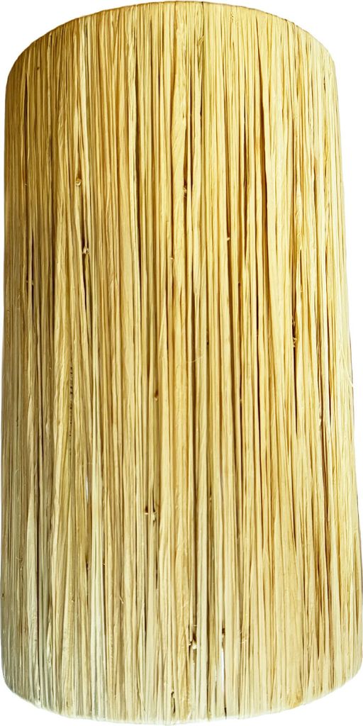 Marrakesch Wandlampe Wandleuchte 35cm groß Lampenschirm aus Raffia Bast | Lampe Wohnzimmerlampe Morjana Beige als aesthetic Deko im Wohnzimmer | U...