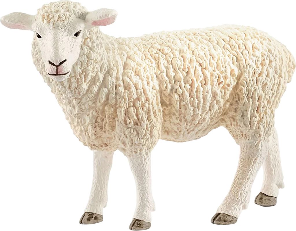 Schleich, Tierfigur Schaf, Weiß