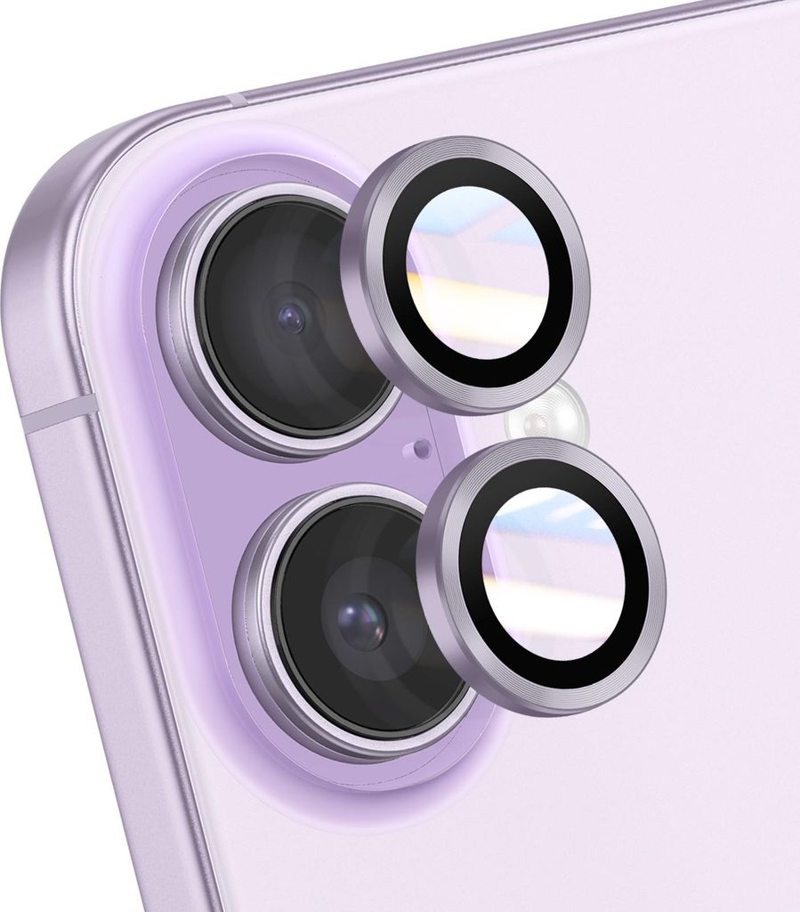 Avizar, Objektivschutz iPhone 17 mit verstärktem Rahmen, Lavendel