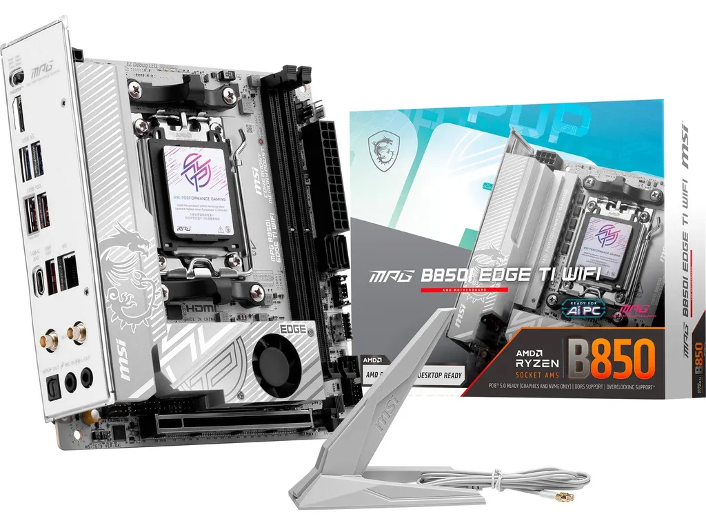 Boostez votre PC ITX avec la MSI B850I EDGE TI WIFI stable et performante