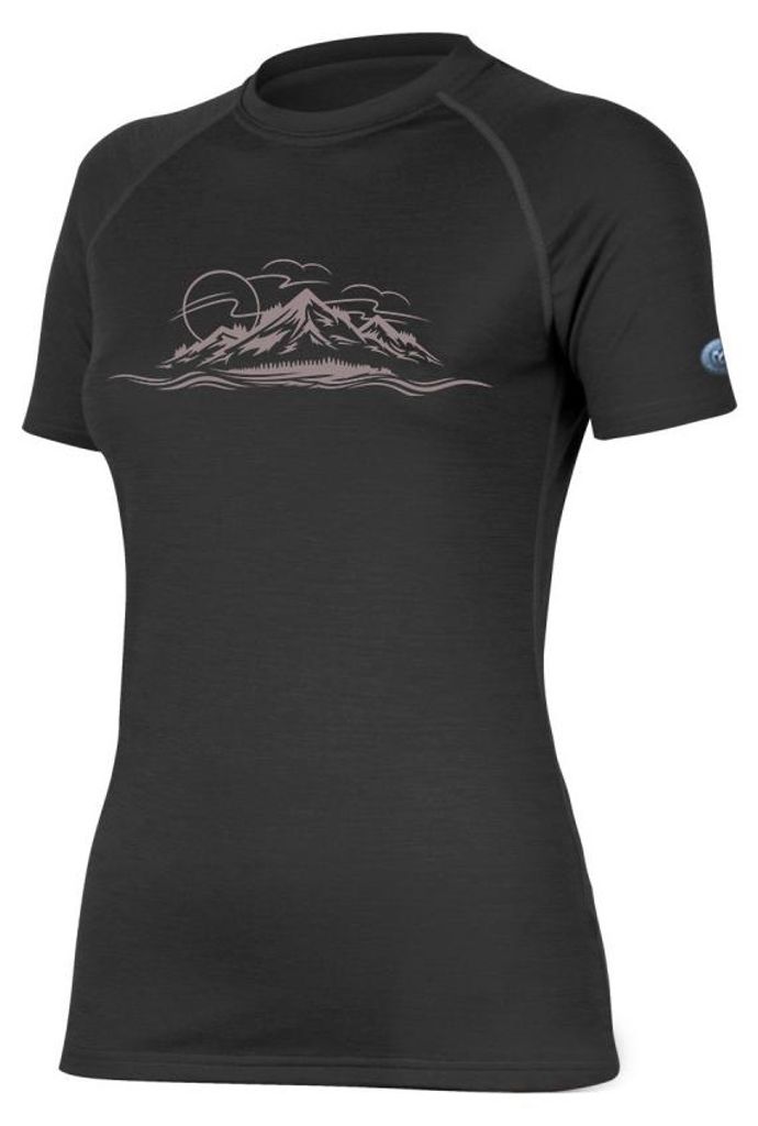 Lasting Damen Merino-Kurzarm-T-Shirt GALINA