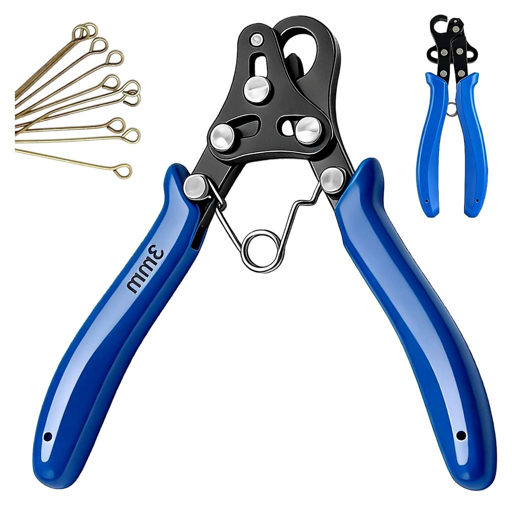 Looperzange für die Schmuckherstellung, One-Step Looper 3 mm, Drahtrollzange zum Biegen und Wickeln, Mehrzweck Schmuckzange für Halsketten, Armb...