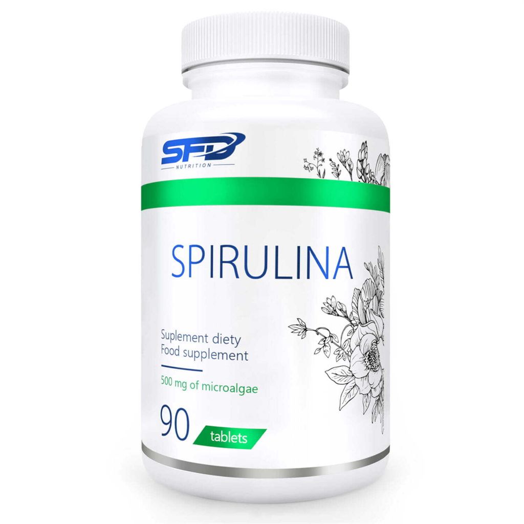 Sfd Spirulina 90 Tablets - Dietary Supplement
