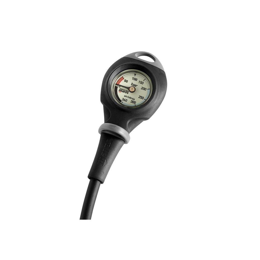 Mares Mission 1 Manometer Schwarz Schwarz One Size
