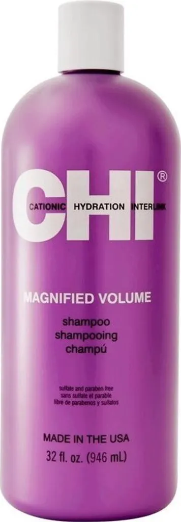 Shampooing CHI Magnified Volume Fortifiant aux Protéines de Soie 946ml