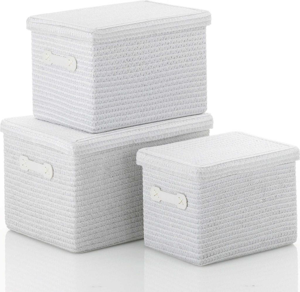 Kela Korb-Set Rimossa PP-Kunststoff weiß 3tlg, 21672 Produktbild 