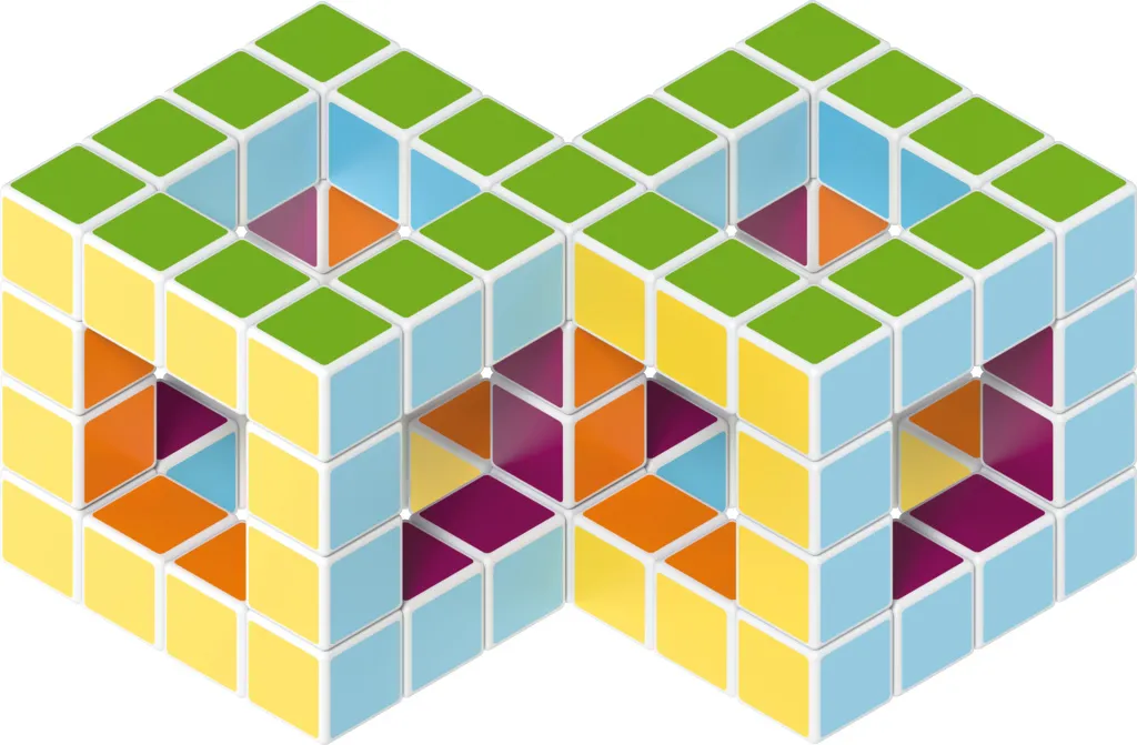 Geomag Magicube 64 cubes : activité créative pour crèche et maison - 19