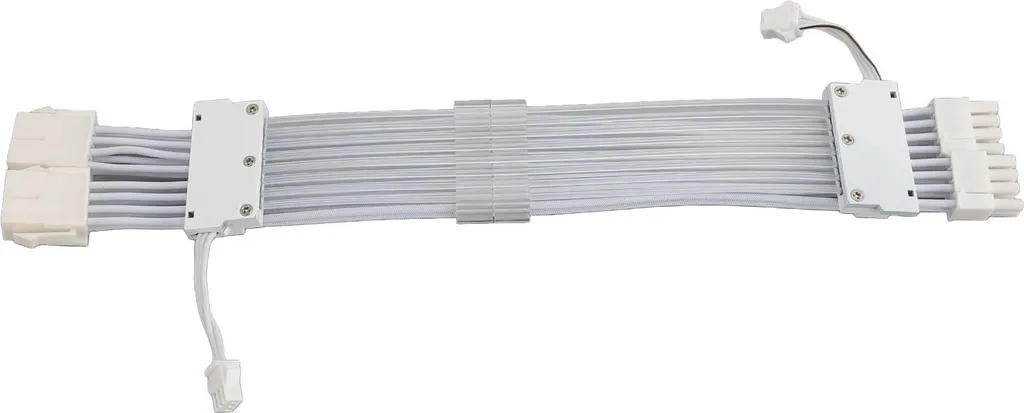 Câble Extension ARGB GPU 2x8 Pin Blanc pour Alimentation PC Gaming RGB - 7