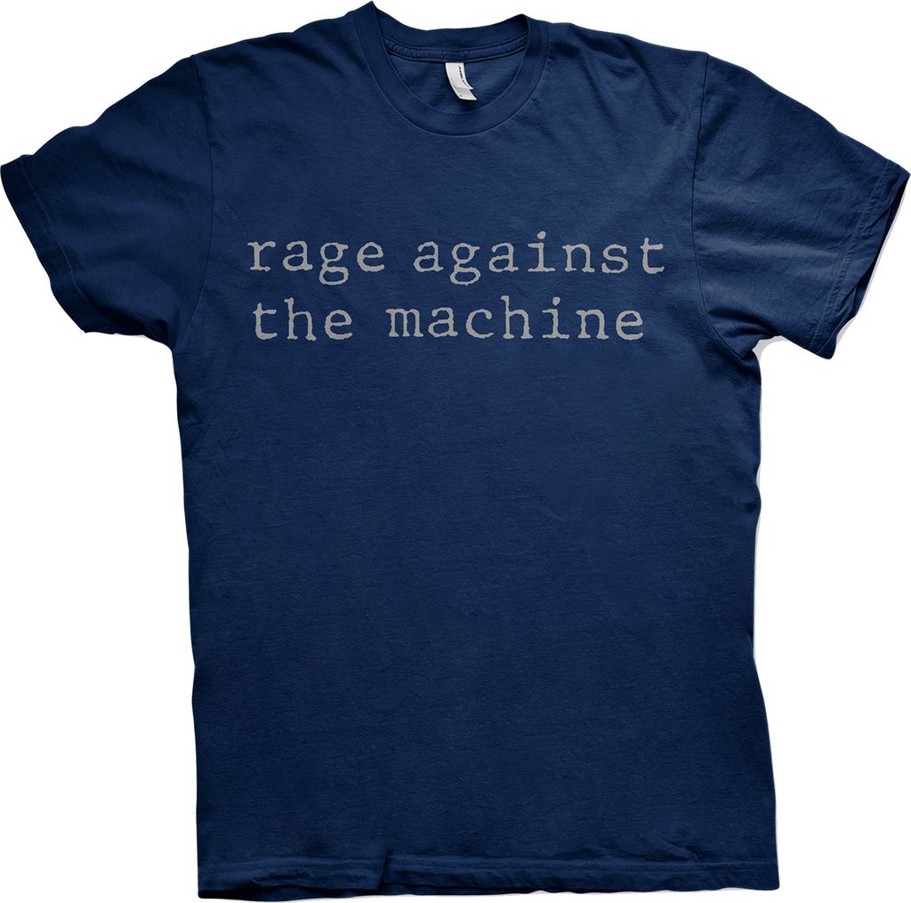 Rage Against the Machine - T-Shirt für Herren/Damen Uni RO7876 (M) (Marineblau)